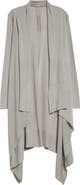 Rick Owens Open Front Virgin Wool Cardigan