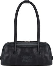 MARGESHERWOOD Soft Boston Leather Shoulder Bag