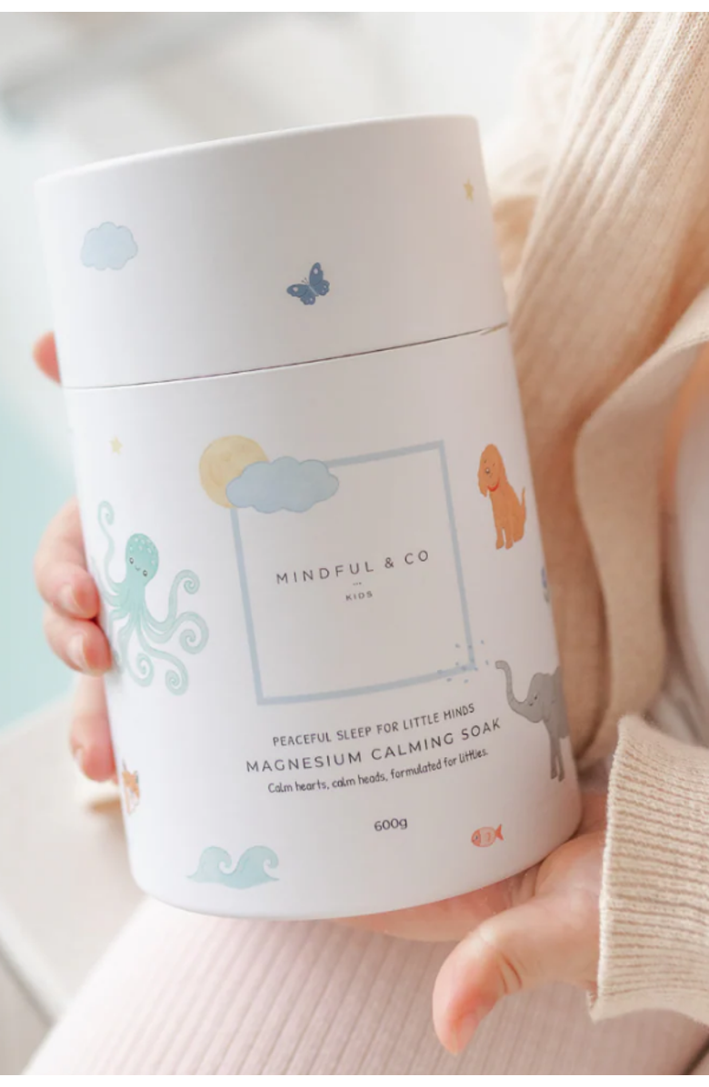 Mindful & Co Kids Magnesium Calming Soak, Alternate, color, Himalayan Salt Pink