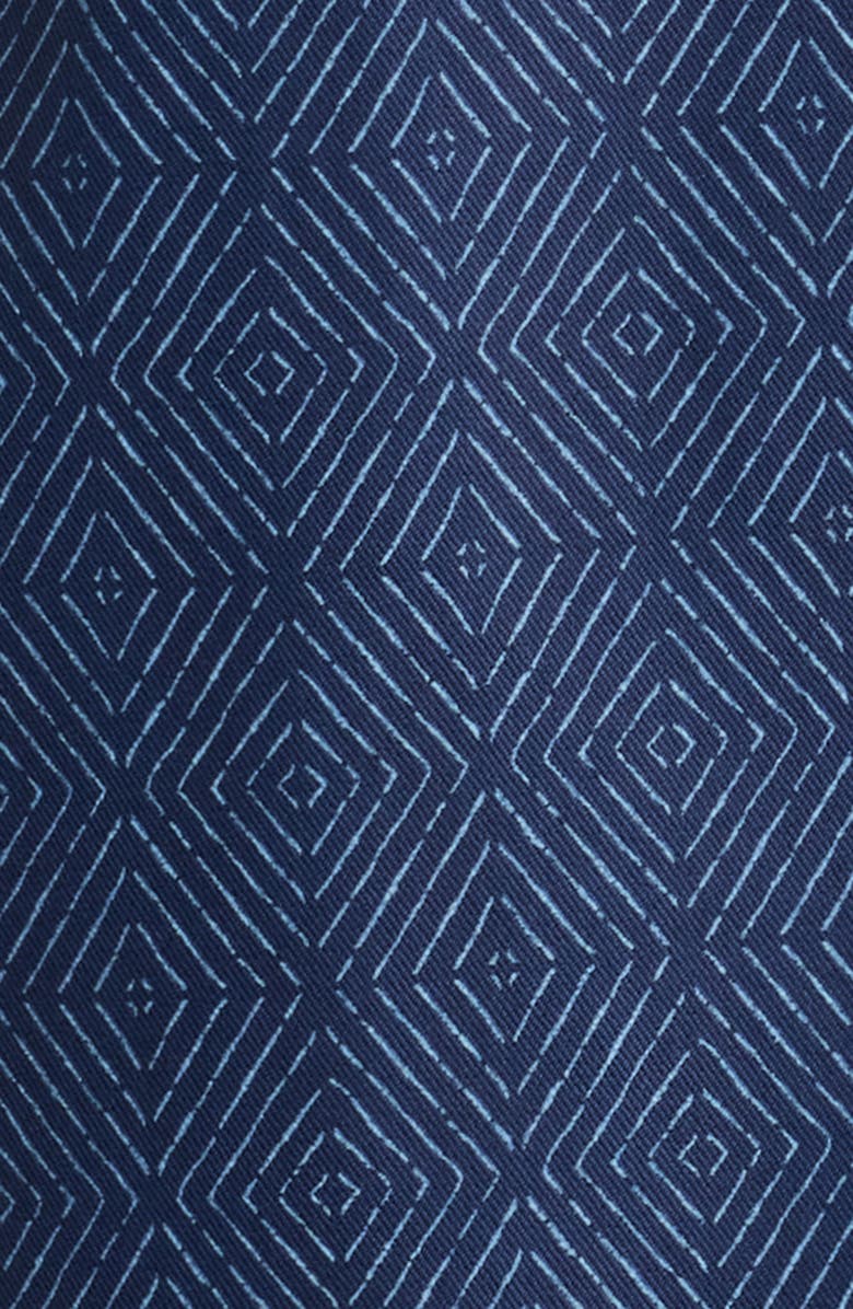 Fair Harbor Windward Performance Short Sleeve Button-Up Shirt, Alternate, color, Navy Shibori (402)