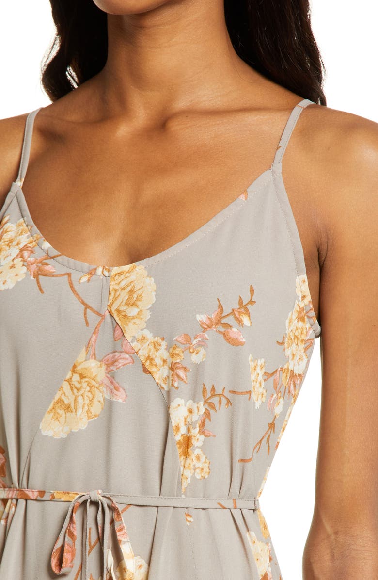 Lulus Feeling Freesia Floral Dress, Alternate, color, 