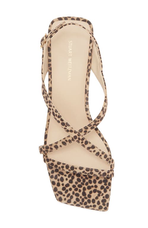 Stuart Weitzman Oasis 50 Slingback Kitten Heel Sandal In Classic
