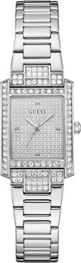 GUESS Bonnet Tank Bracelet Watch, 23mm