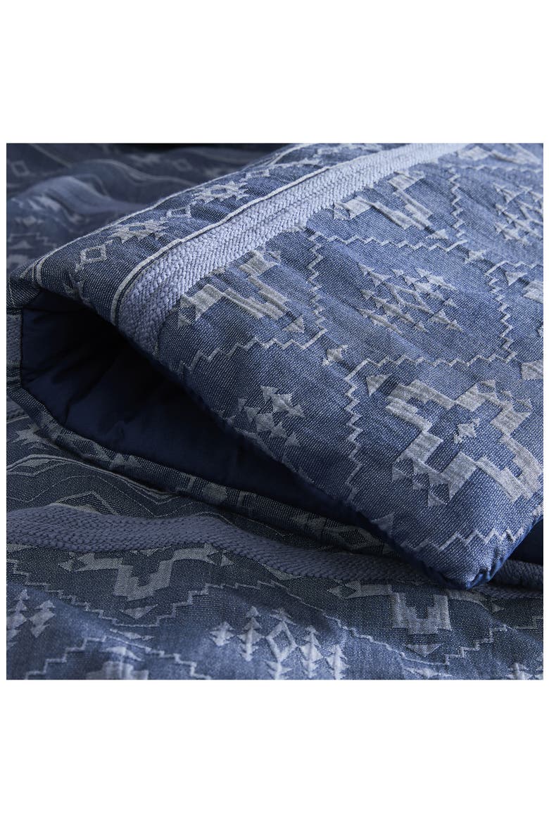 Four Corners Comforter & Shams Set, Alternate, color, NAVY