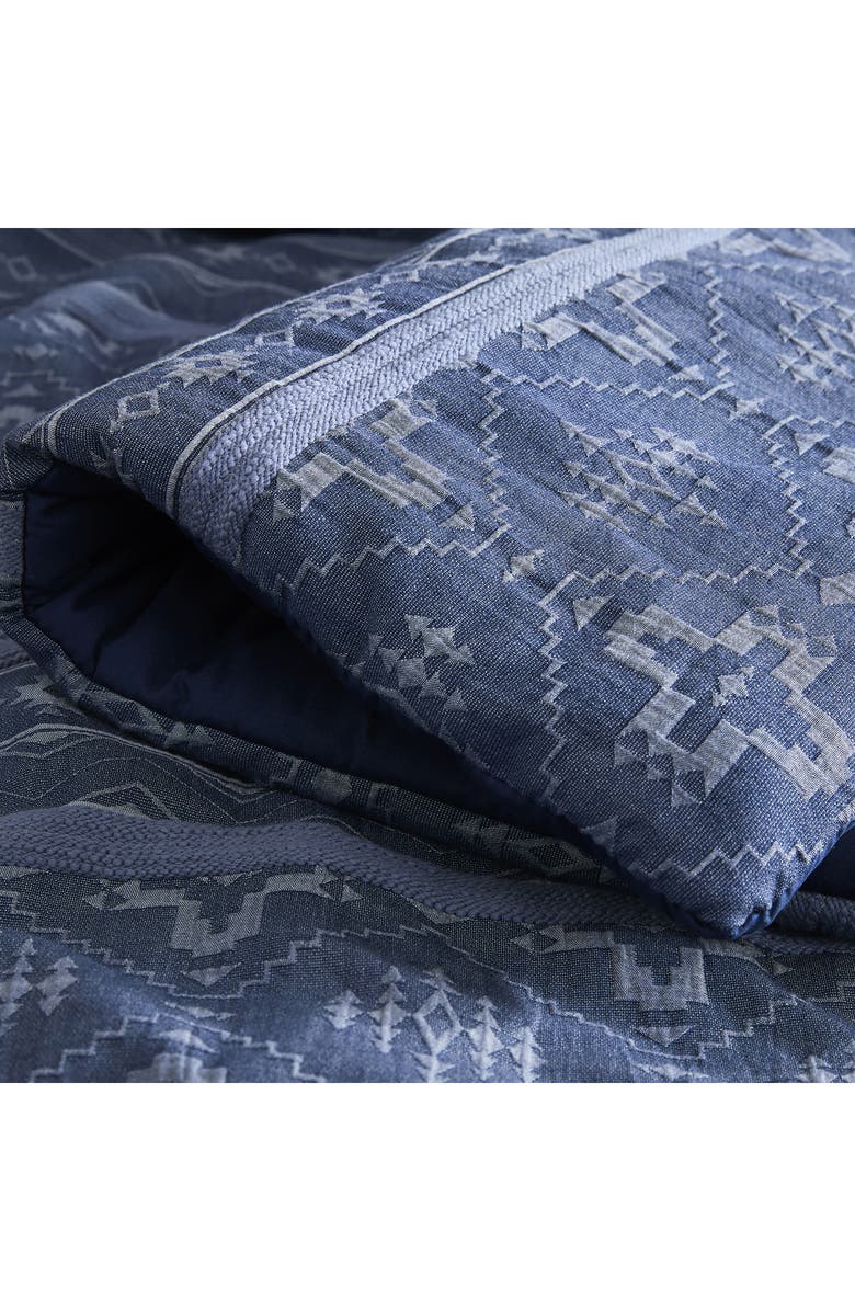 Pendleton Four Corners Comforter 
Shams Set, Alternate, color, Navy