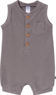 Modern Moments™ by Gerber Baby Boys Medium Grey Sleeveless Romper