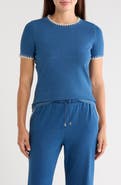 CYRUS Scallop Trim Crewneck Tee