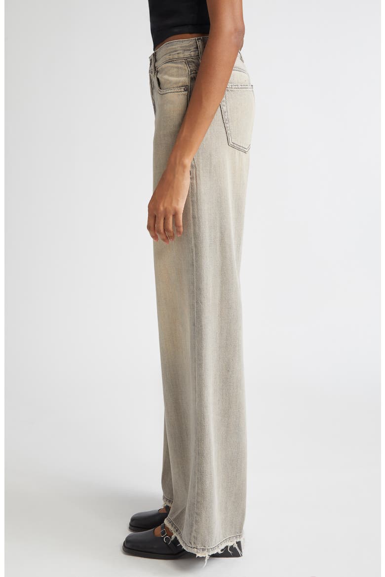 1978 D-Akemi Distressed Flare Leg Jeans, Alternate, color, GREY