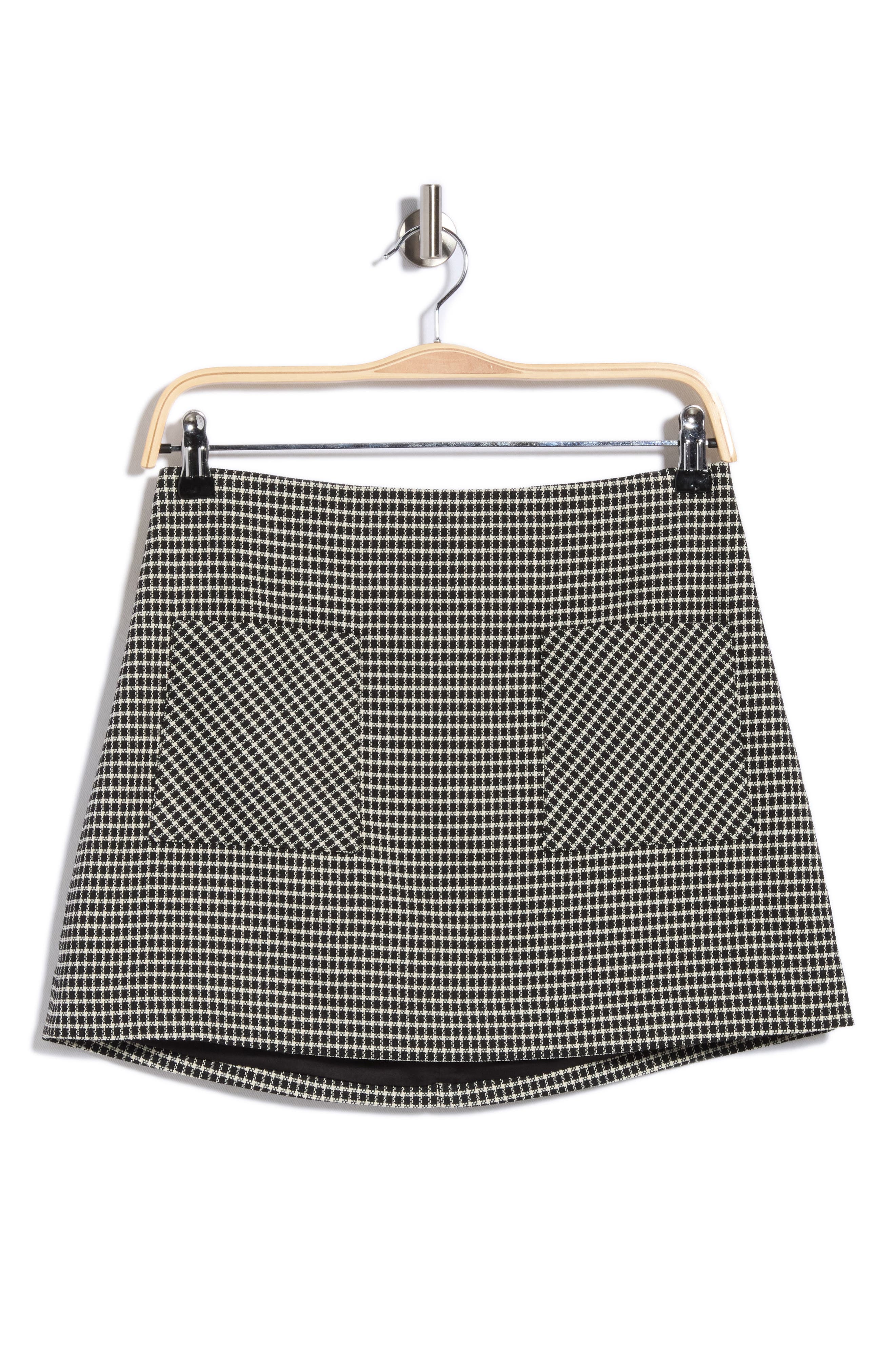 Molina Houndstooth Miniskirt