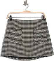 Ramy Brook Molina Houndstooth Miniskirt