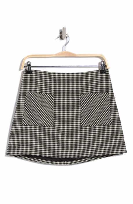 Molina Houndstooth Miniskirt