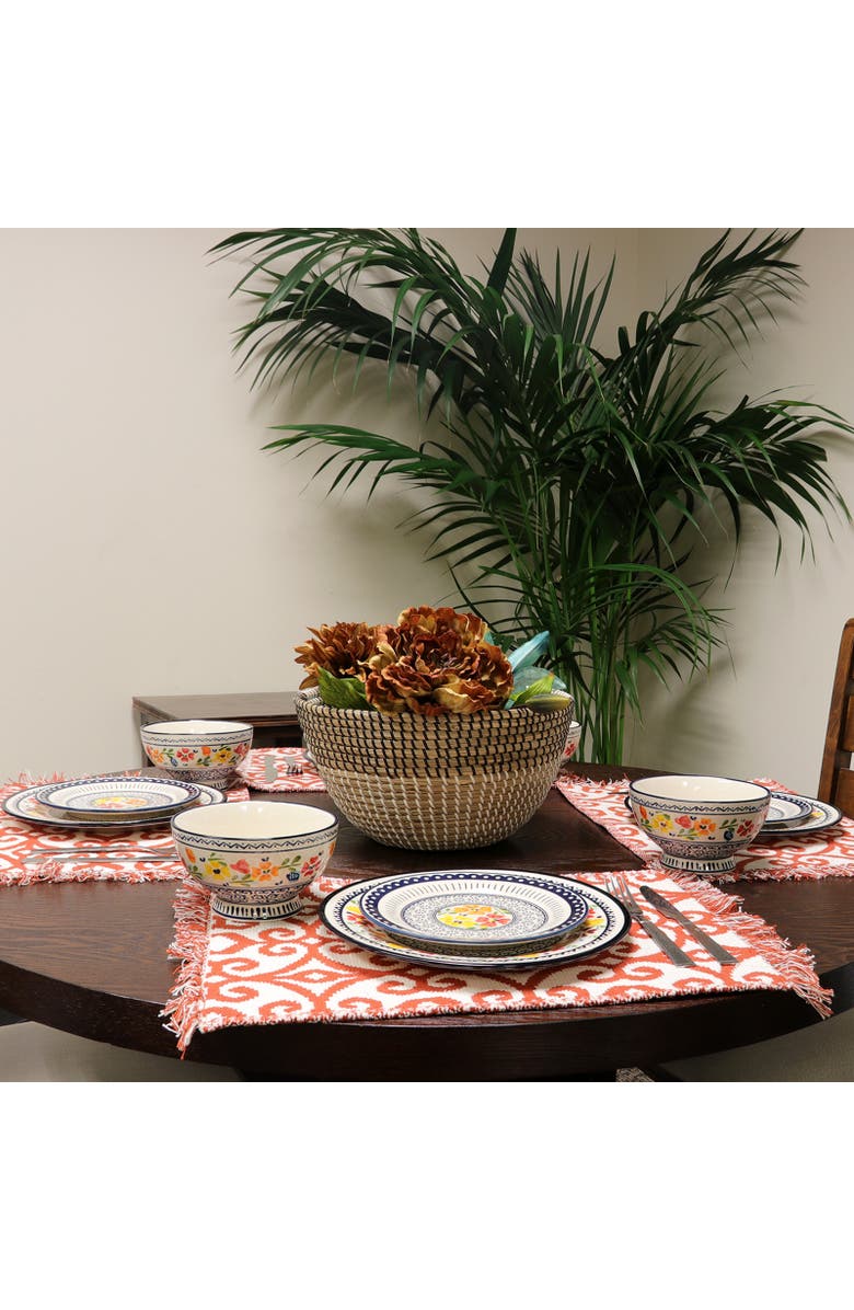 Gibson Elite Luxembourg 12 Piece Dinnerware Set, Alternate, color,