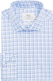 W.R.K Slim Fit Plaid Reworked Dress Shirt