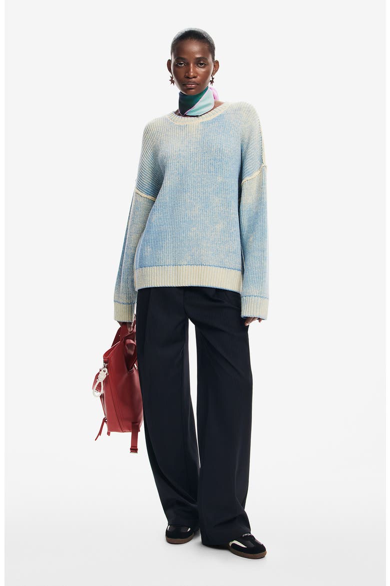 Vancouver Crewneck Sweater, Alternate, color, BLUE