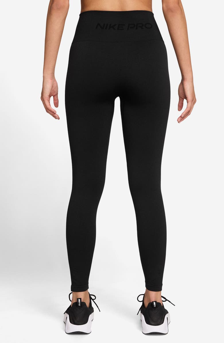 Nike DRI-Fit Wool & Cotton Leggings, Alternate, color, Black