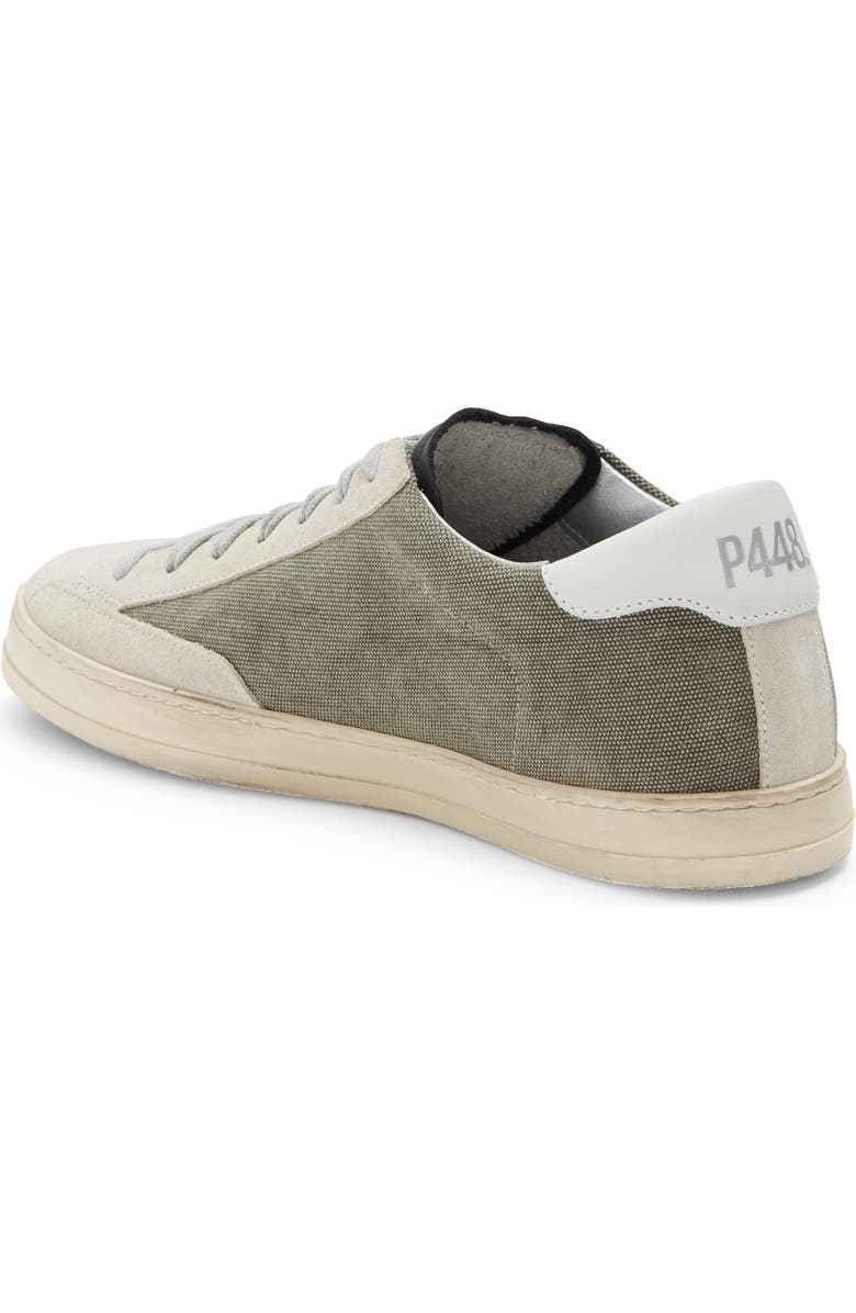 P448 John Leather Low Top Sneaker, Alternate, color,