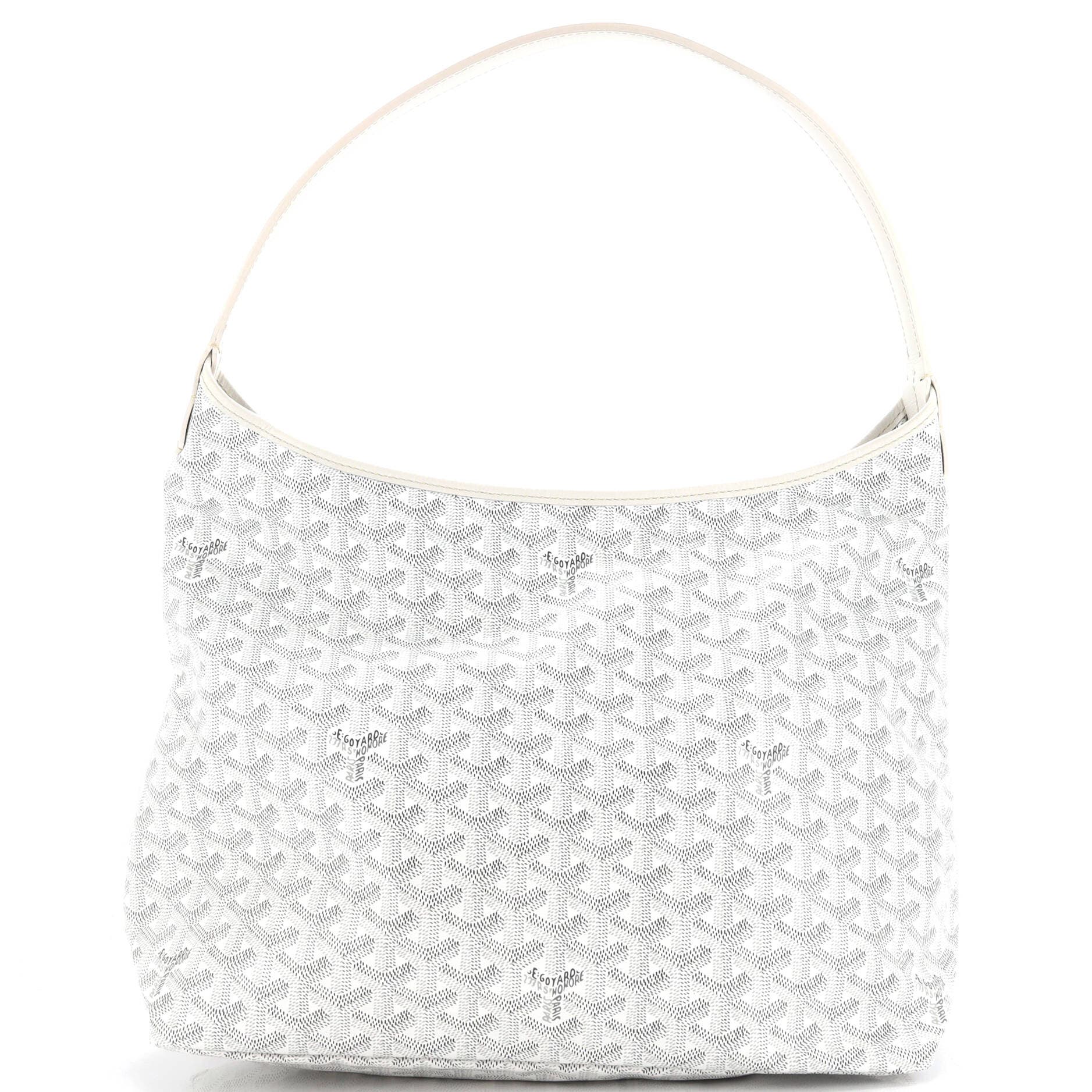 Pre-Owned Goyard Boheme Hobo Coated Canvas, Main, color, 