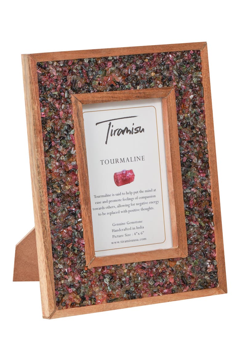 Gemstone Picture Frame, Main, color, PINK MULTI