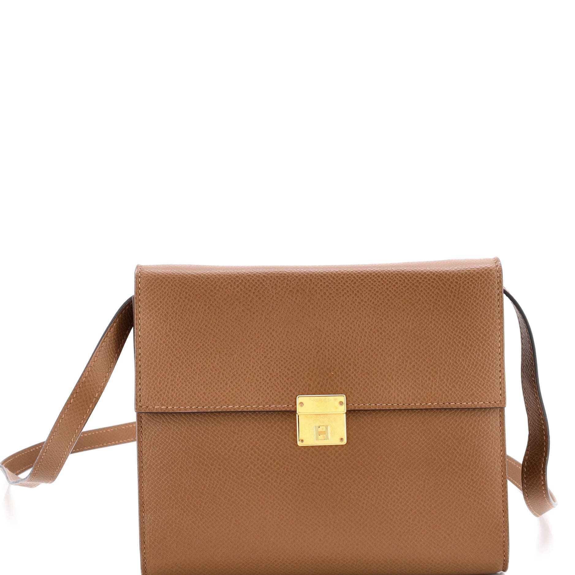 Pre-Owned Hermes Clic Wallet on Strap Epsom 16, Main, color, 