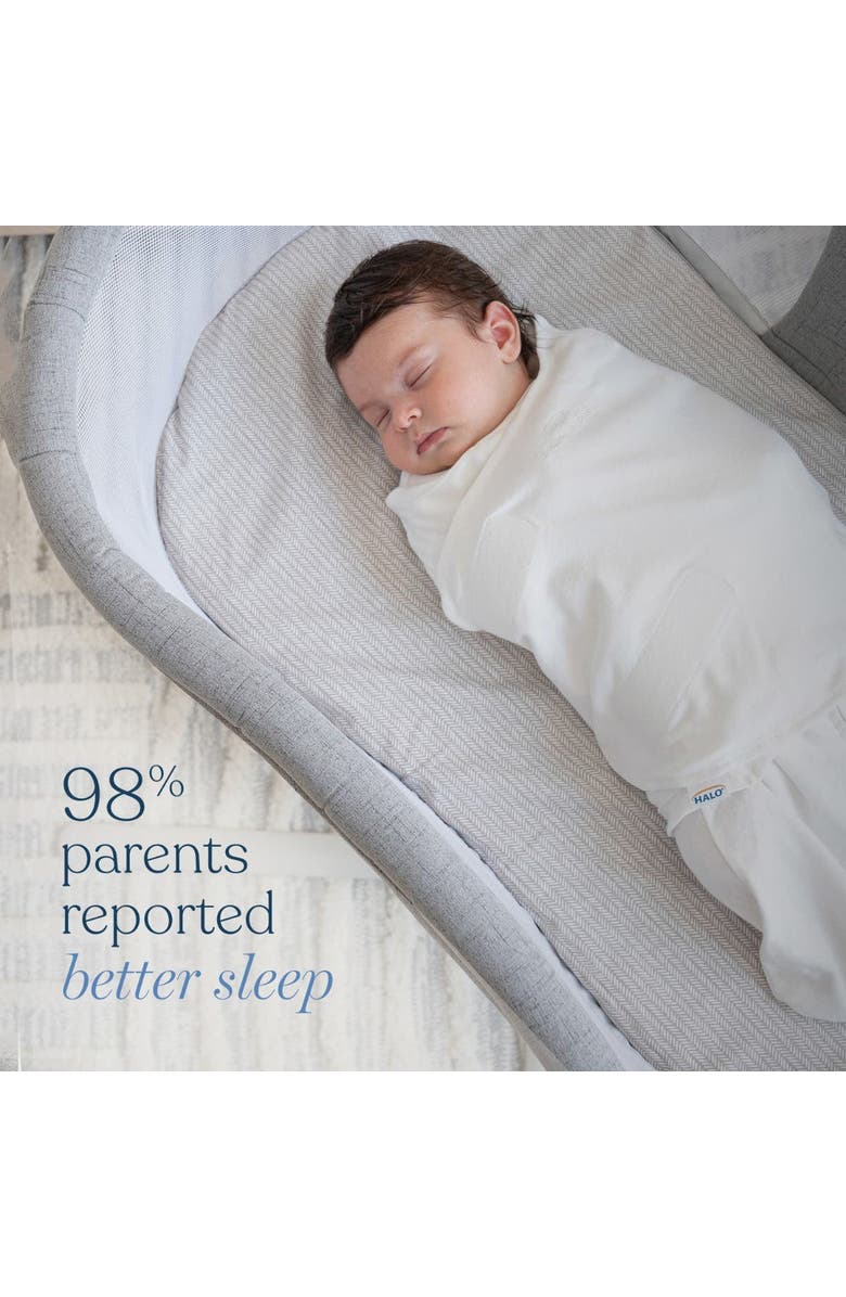 HALO 100% Cotton 1.5 TOG Sleepsack Swaddle, Alternate, color, Clouds