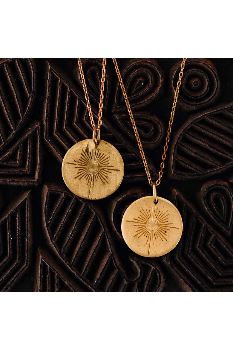 Guiding Star Necklace, Alternate, color, Gold