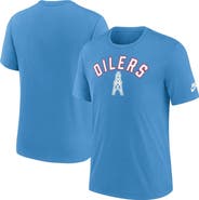 Nike Men's Nike Light Blue Tennessee Titans Favorable Timeline Tri-Blend T-Shirt