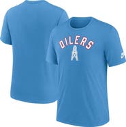 Nike Men's Nike Light Blue Tennessee Titans Favorable Timeline Tri-Blend T-Shirt