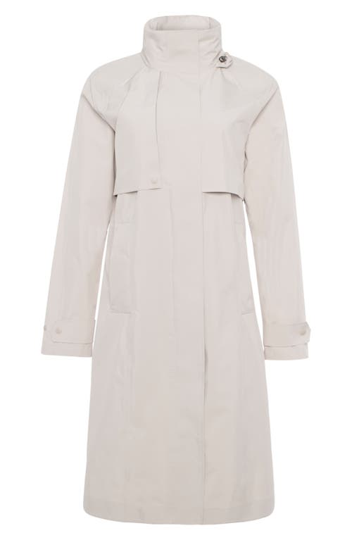 Lole Aliz Waterproof Trench Coat In Gray