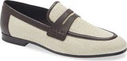 Brunello Cucinelli Techno Raffia Penny Loafer