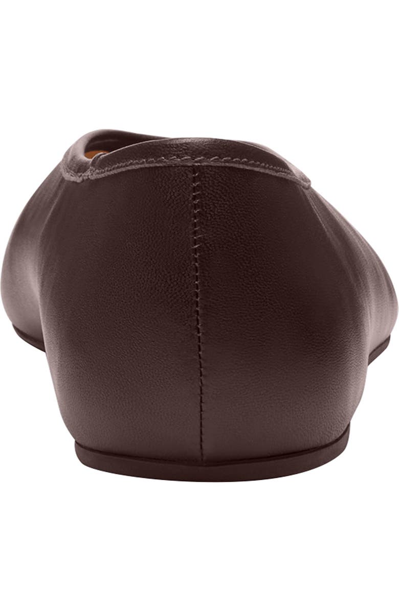 COACH Houston Ballet Flat, Alternate, color, Maple