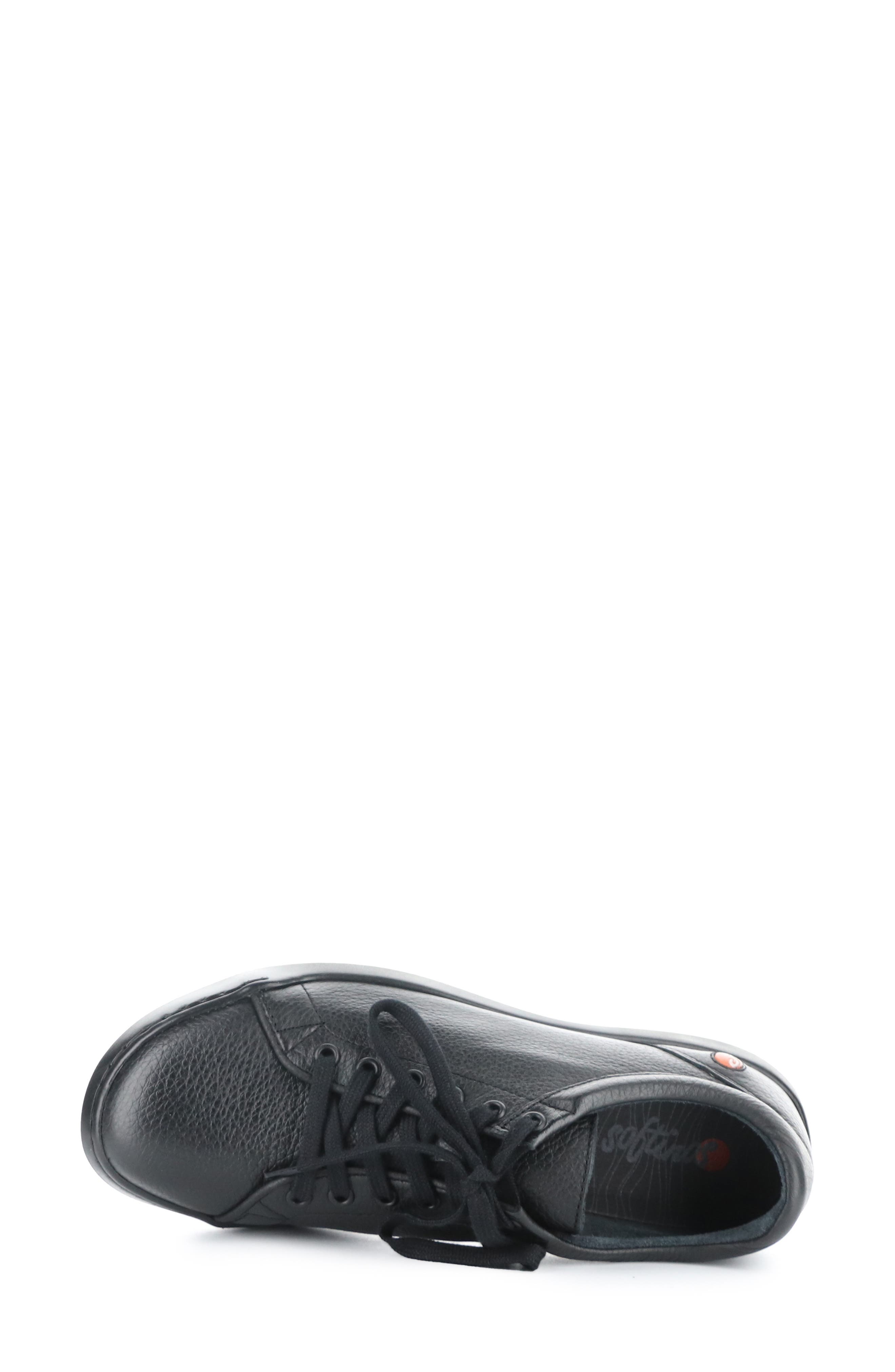 Softinos by Fly London Baio Sneaker, Alternate, color, 000 Black Floater Leather