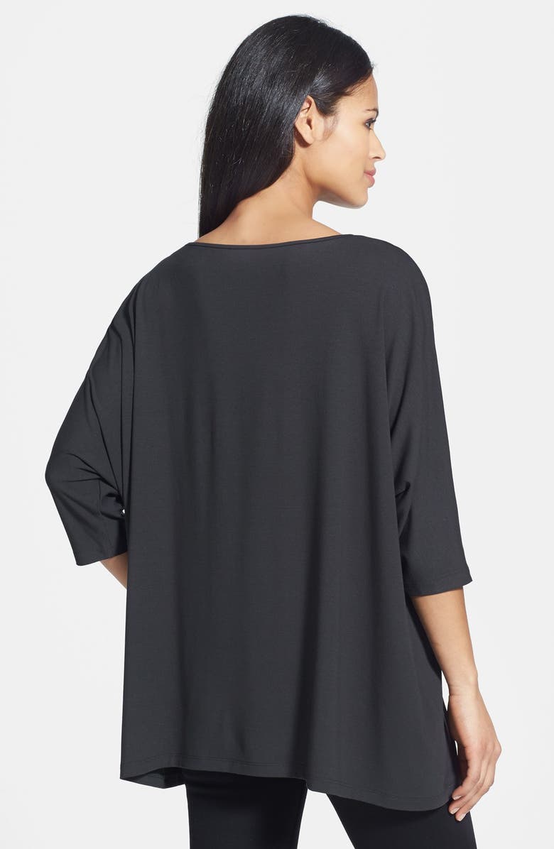 Eileen Fisher Ballet Neck Jersey Top, Alternate, color,