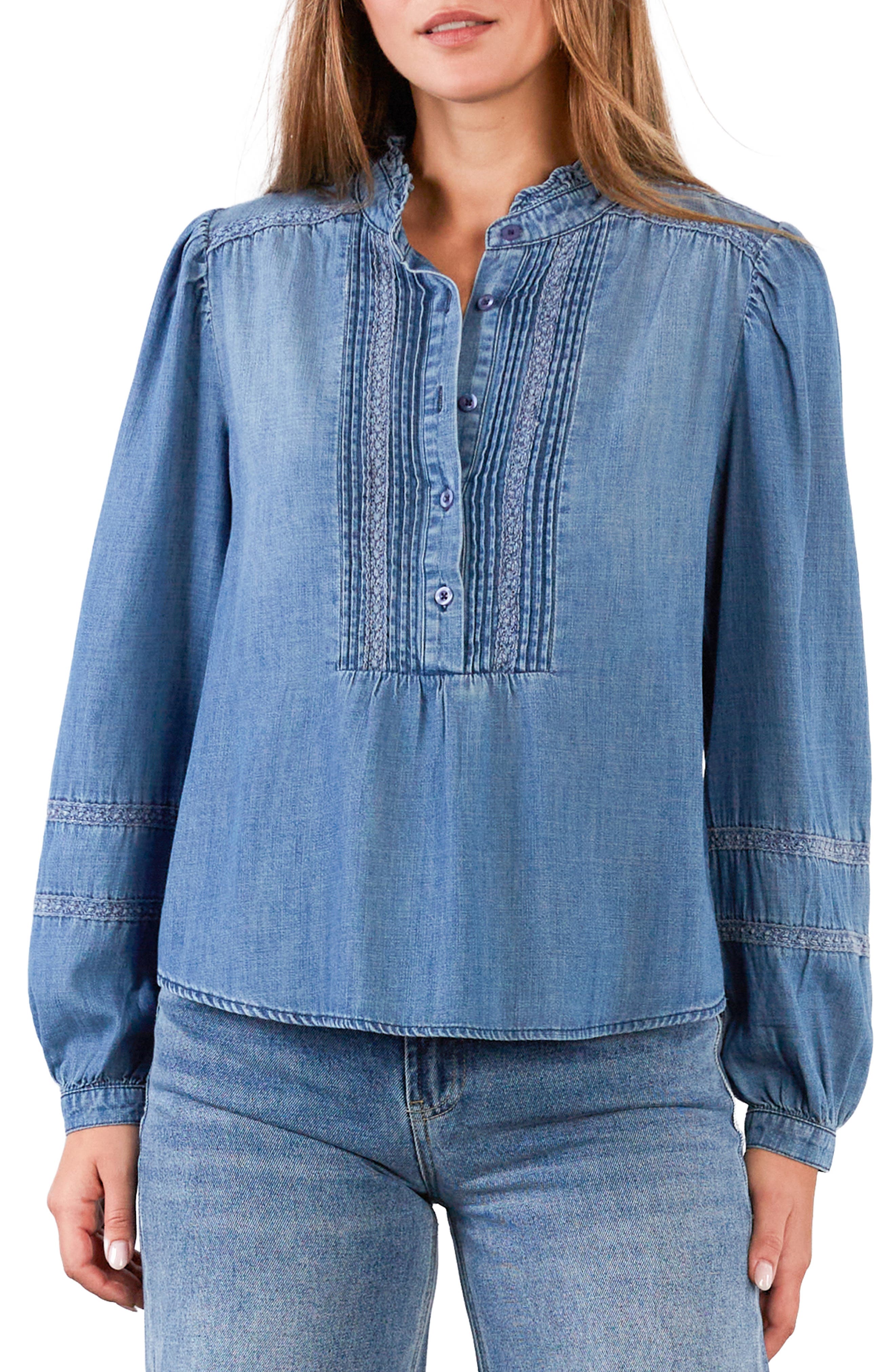 Lulu Ruffle & Lace Shirt - image 3