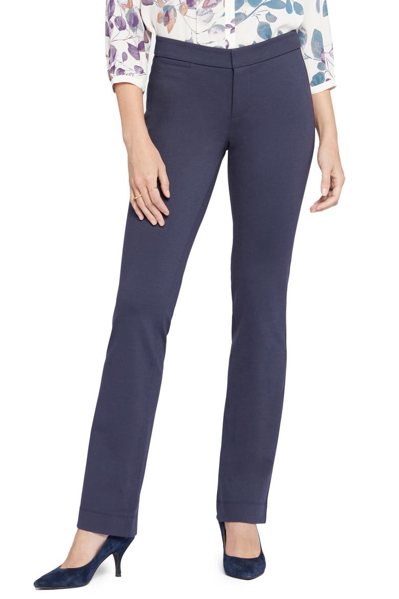 Stretch Knit Trousers, Main, color, OXFORD NAVY