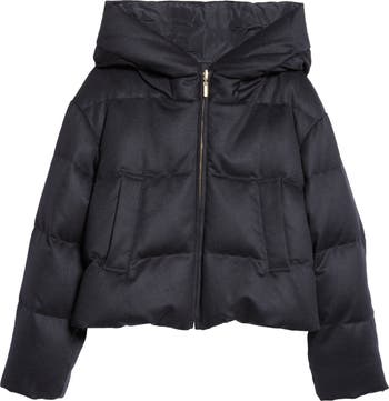 ダウンジャケット・コート MAX MARA THE CUBE | DALIA CAMELWOOL REVERSIBLE DOWN JACKET MAX MARA The Cube Dalia reversible hooded quilted padded