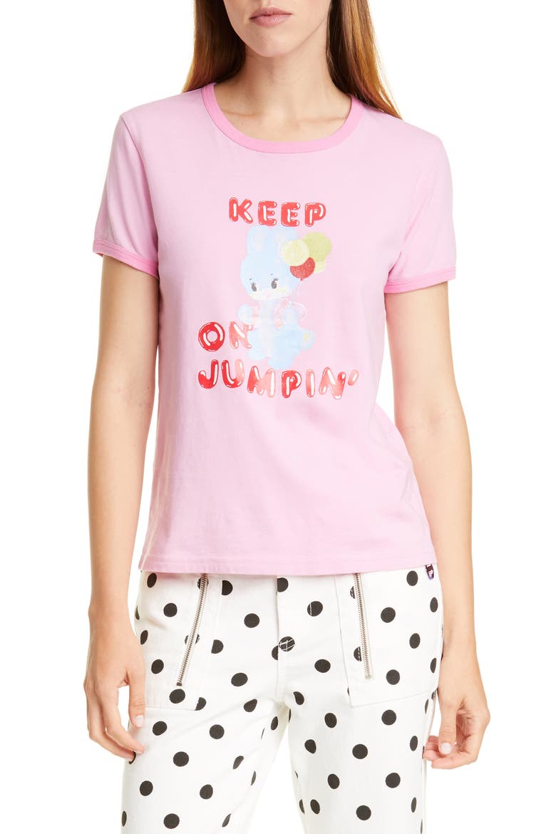 x Magda Archer The Collab Tee, Main, color, PINK