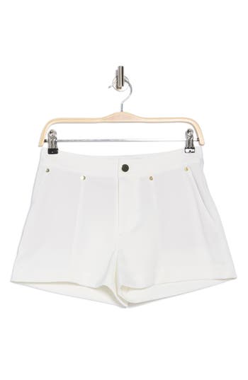 Alice And Olivia Alice + Olivia Tommie Shorts In Off White