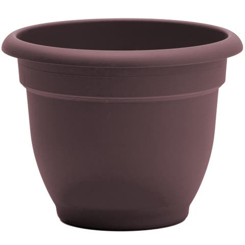 Ariana 13 Inch x 7 Inch Gardening Pot, Merlot