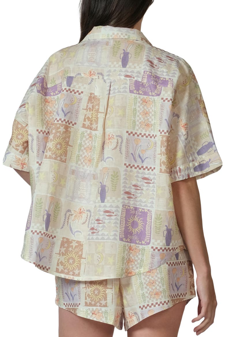 Tropez Shirt, Alternate, color, Soleil