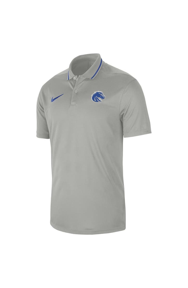 Nike Men's Nike  Gray Boise State Broncos 2023 Sideline Coaches Performance Polo, Alternate, color, 