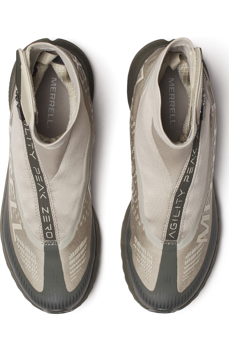 Merrell Agility Peak 5 Trail Running Shoe, Alternate, color, Beluga/ Dio