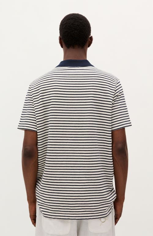 Scalpers Summer Stripes Polo In Multi