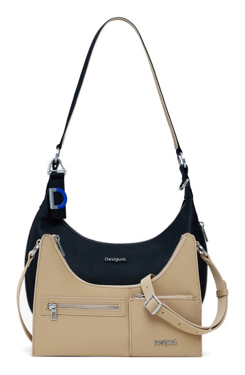 Desigual 2-in-1 Shoulder Bag In Black