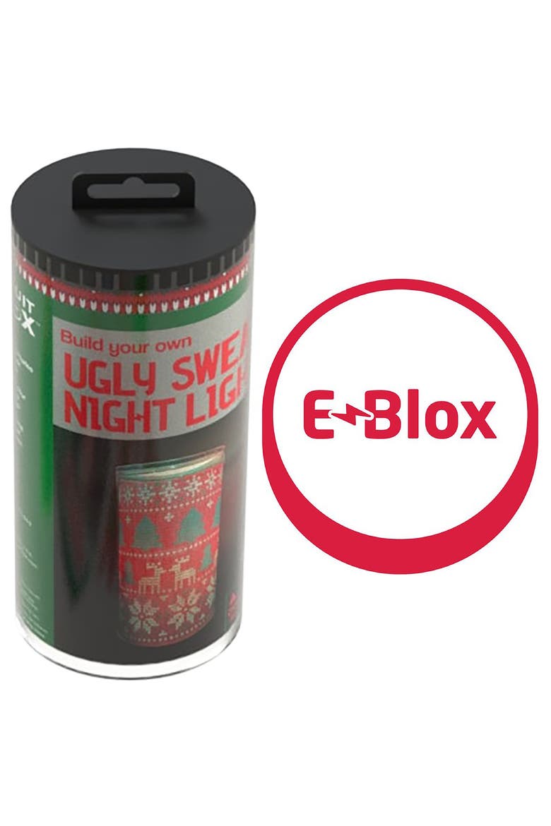 Power Blox Byo Holiday Night Light Ugly Sweater Ages 5+, Alternate, color, Multicolored