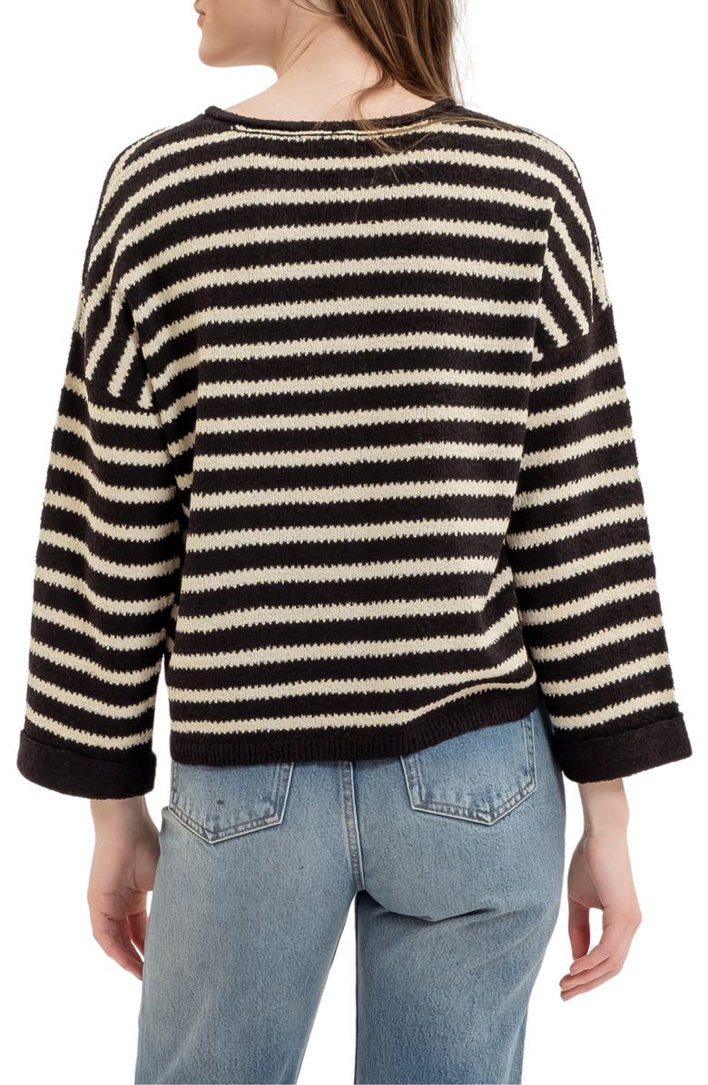 Blu Pepper Stripe Sweater, Alternate, color,