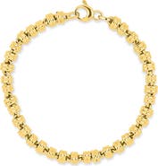 Bony Levy Men's 14K Gold 5.8mm Segmented Link Chain Bracelet (Online Trunk Show)