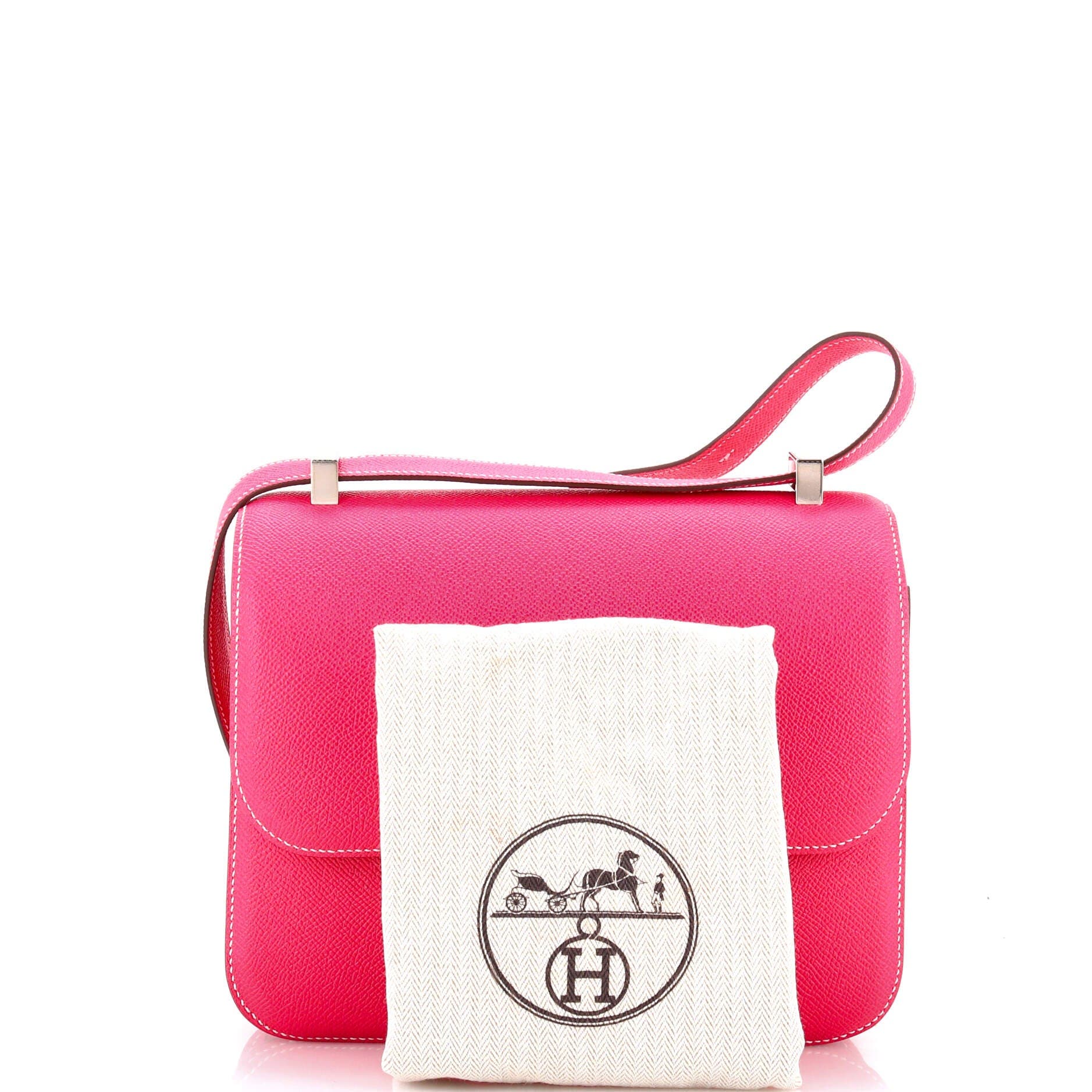 Pre-Owned Hermes Constance Bag Epsom 24, Alternate, color, Rose Tyrien
