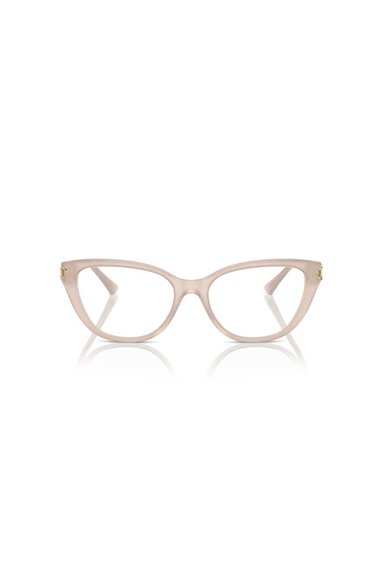 54mm Cat Eye optical glasses, Alternate, color, Beige
