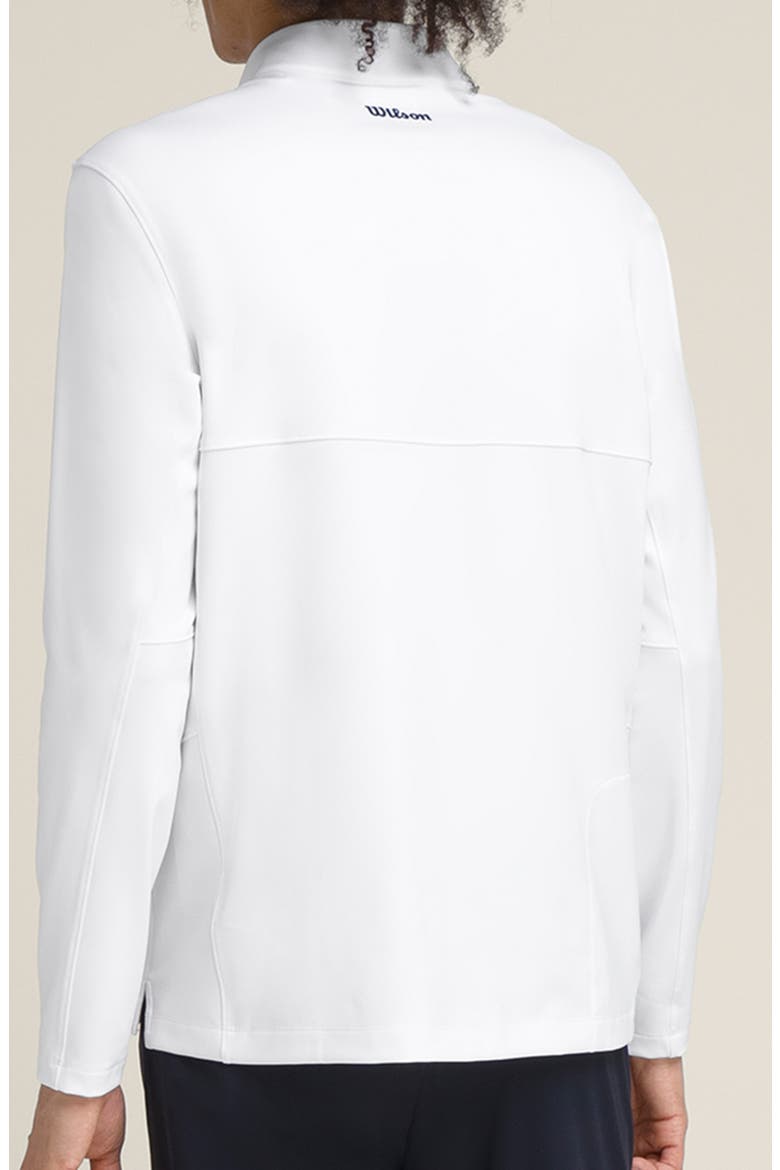 Elevate Performance Half Zip Pullover, Alternate, color, BRIGHT WHITE