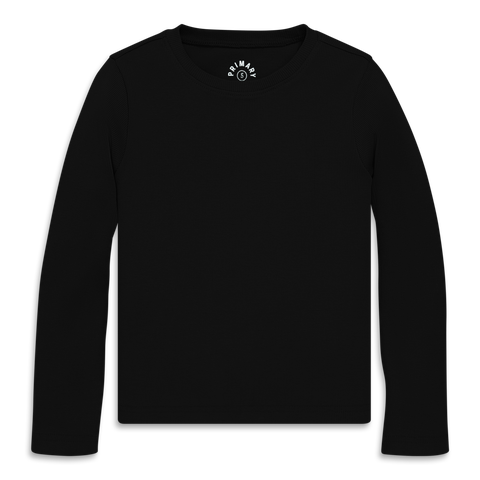 Kids Long Sleeve Rib Tee
